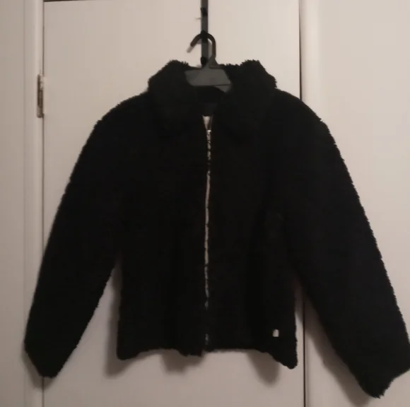 Jackets & Coats | Levis Kate Sherpa Jacket Black Teddy Jacket With